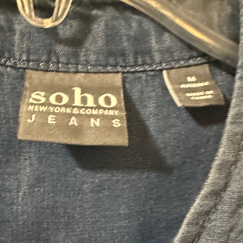 Universal Thread Dark Blue Utility Jacket - image 2